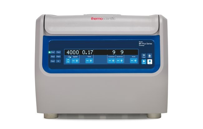 Thermo Scientific SL1 Plus 是一款高效的台式离心机，专为满足中小型实验室的日常分离需求而设计。其设计紧凑，占用空间小，同时具有稳定的分离效果和灵活的样品处理能力，是细胞分离、样品制备及常规样品沉淀工作的理想工具。SL1 Plus 具有直观的用户操作界面、出色的安全防护功能及低噪音运行特点，非常适合科研、教育和临床实验室中的常规分离应用。
<BR>
<BR>